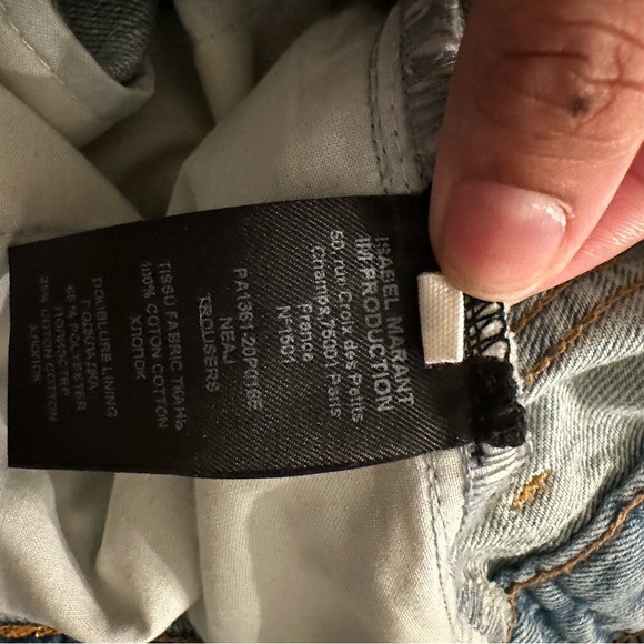 ISABEL MARANT ETOILE Neaj Jeans sz 40 - Picture 6 of 8